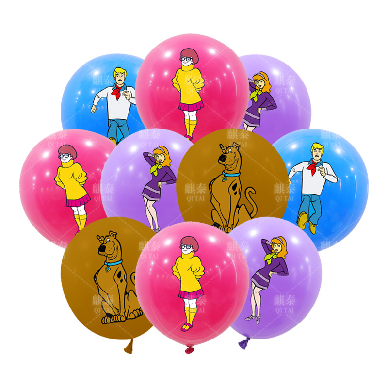 Supply Event - Brandneues 20-teiliges Scooby-Doo Themen-Ballon-Set für Partydekoration,