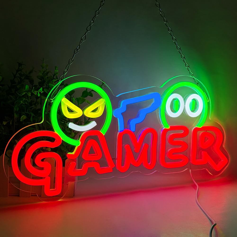Gamer Neon-Schild LED-Wandleuc – Neon Sign Party Bewertung und Preis