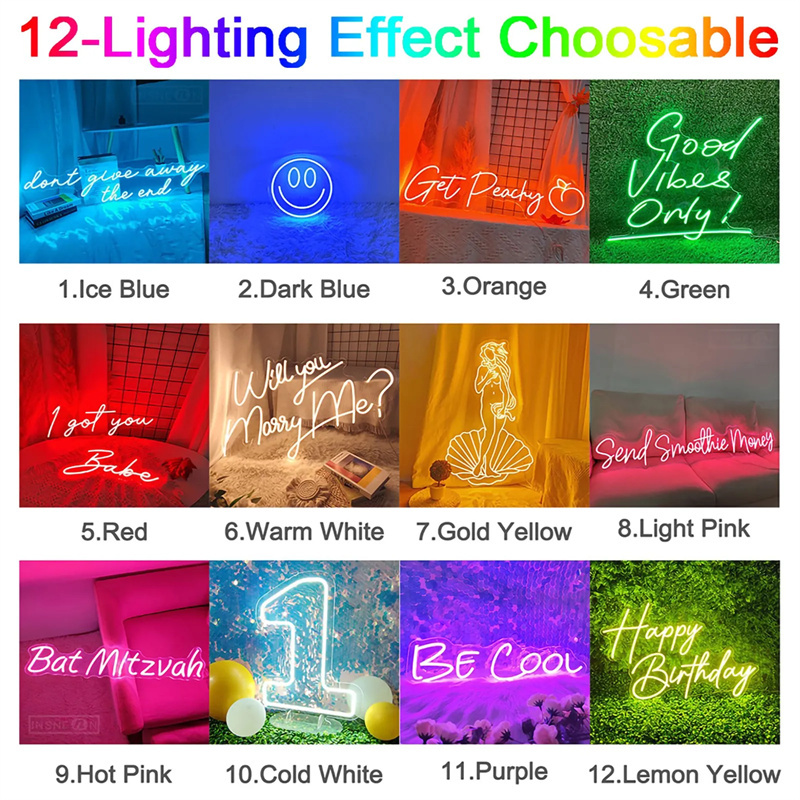 Personalisiertes Neon-Schild m – Neon Sign Party Bewertung und Preis