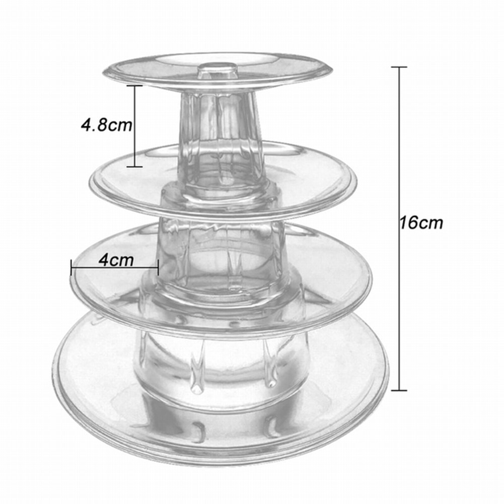 4/6-stöckiger Macarons-Präsent – Cupcake Stand Tier Bewertung und Preis