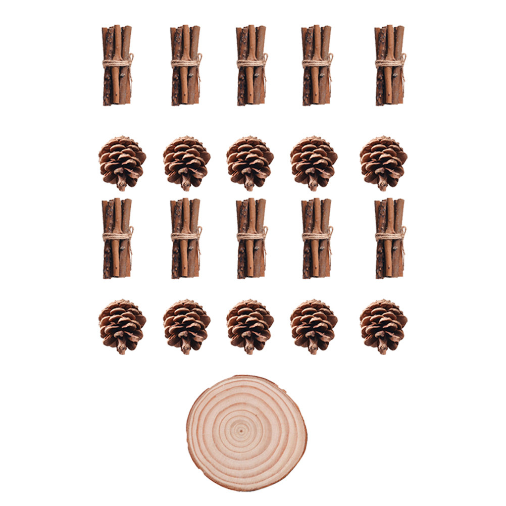 21-teiliges Bastelset aus natü – Centerpiece Stick Bewertung und Preis