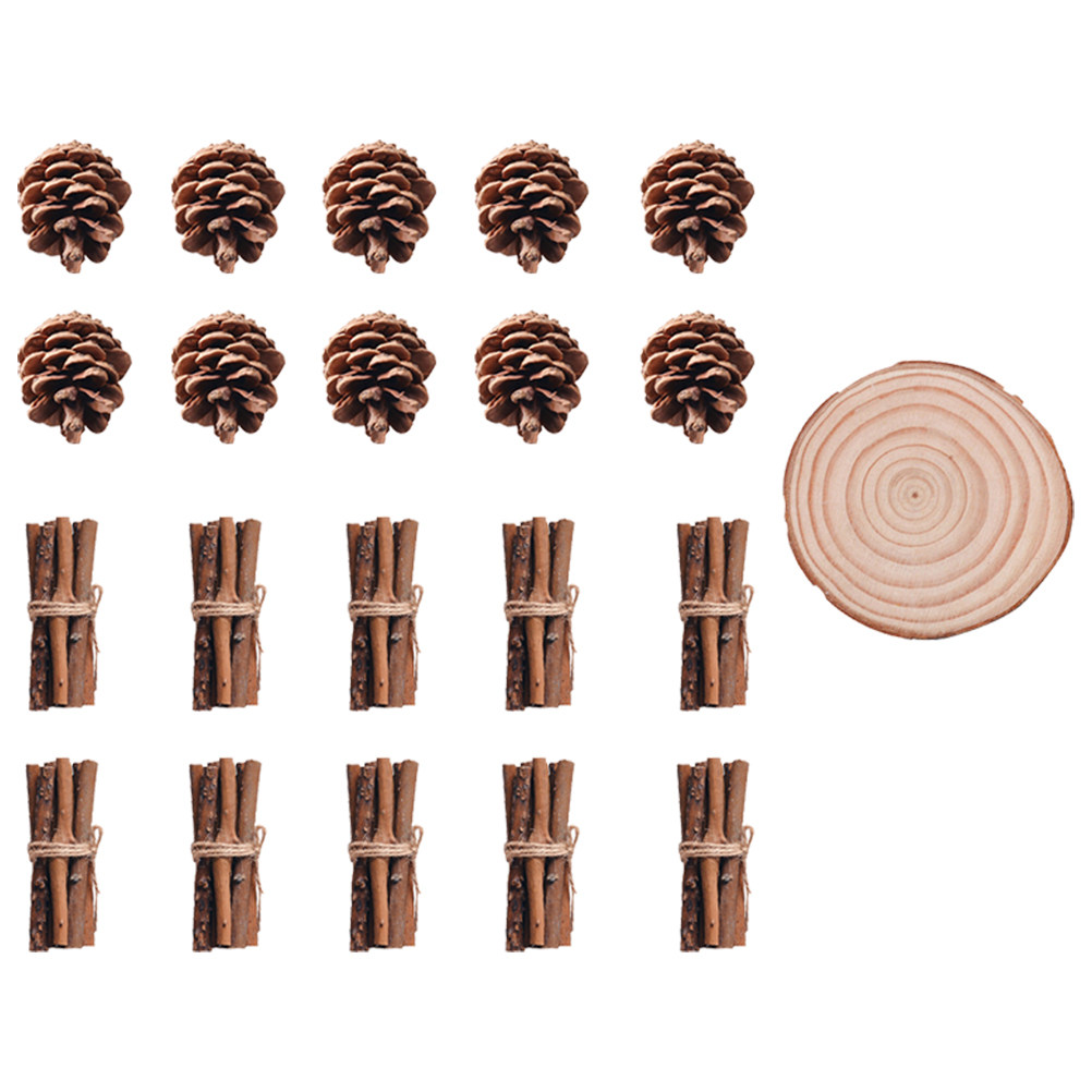 21-teiliges Bastelset aus natü – Centerpiece Stick Bewertung und Preis