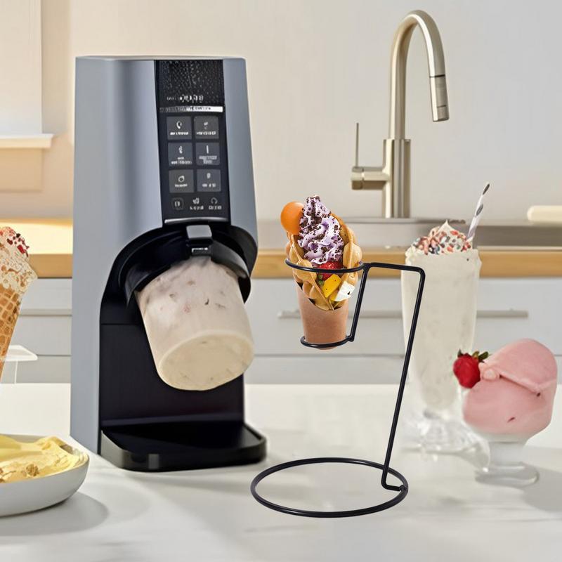 Eistütenhalter aus schwarzem E – Cotton Candy Cone Bewertung und Preis