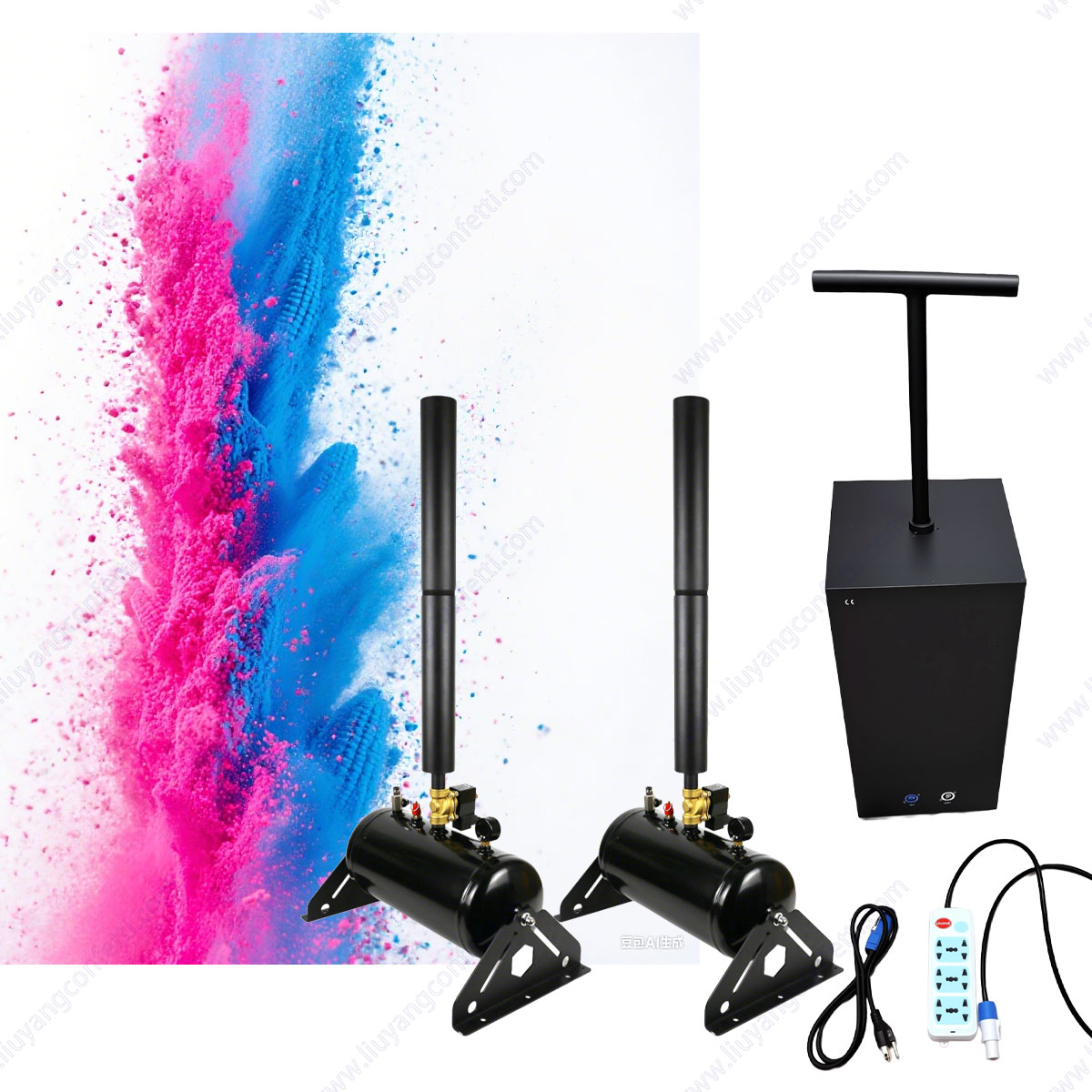 Konfetti Streamer Baby-Duschma – Confetti Cannon Tube Bewertung und Preis