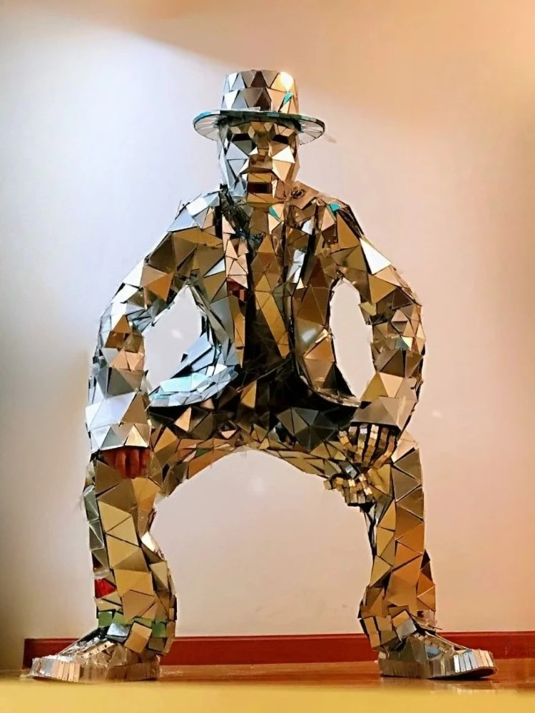 Mirror Man Kostüm Silberglas P – Event Party Dj Bewertung und Preis