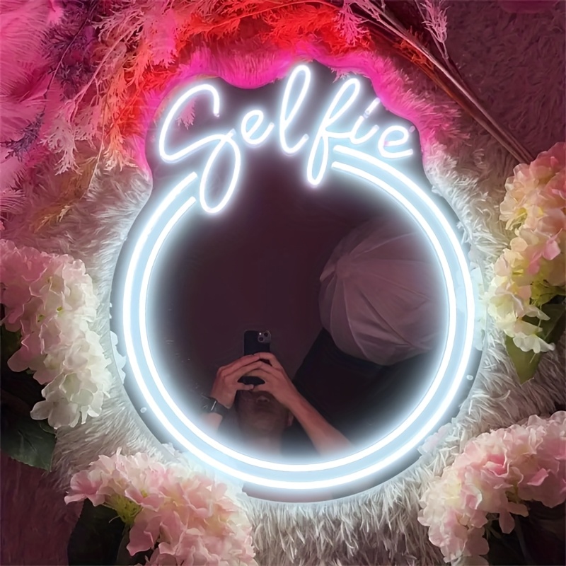 Individuelle Neon-Spiegel-Schi – Neon Sign Party Bewertung und Preis